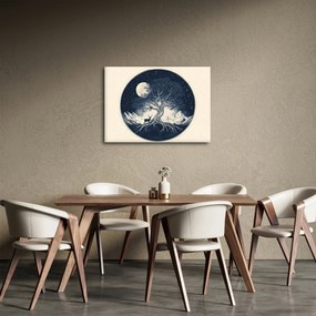 Obraz – Magický strom s jeleňom I. (70x50 cm)