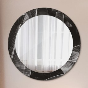 Okrúhle zrkadlo s potlačou Tropické palmy fi 70 cm