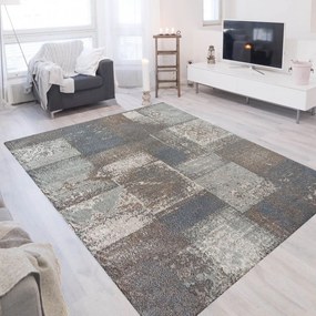 Škandinávsky koberec v zemitých farebných odtieňoch Šírka: 80 cm | Dĺžka: 150 cm
