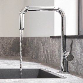 HANSGROHE Talis M54 páková drezová batéria Eco, 1jet, výška výtoku 220 mm, chróm, 72844000