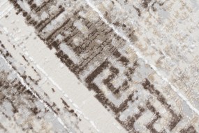 Béžový obdĺžnikový koberec Sahara – teplý odtieň do domova Rozmer: 80x150 cm