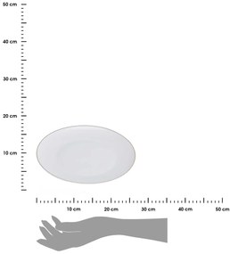Porcelánový tanier Ashley, (fi) 26cm, biely