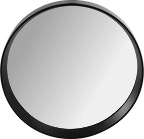 Tutumi Tutumi, okrúhle zrkadlo v čiernom ráme 39cm, plast JZ-01, HOM-09014