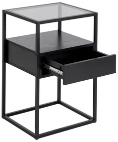 Nočný stolík ZEIN čierna