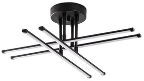 Stropné LED svietidlo EXHAUST čierne