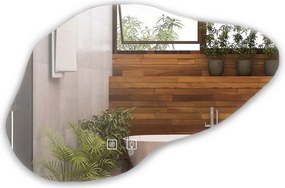 Rea Cloud B, LED kúpeľňové zrkadlo 100x70cm P11229, HOM-05502