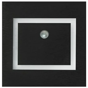 Schodiskové LED svietidlo Evra, 1x LED 0,6w, 3000k, b, pohybový senzor