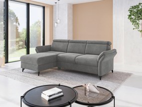 XXXLutz ROHOVÁ SEDAČKA, textil, sivá Sit & More - Sedačky - 000144025881