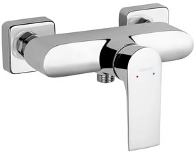 Novaservis, Nástěnná sprchová baterie bez přísl. ALGEO SQUARE chrom, BAQ7
