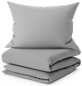 Krepové obliečky STANDO sivé Rozmer obliečky: 70 x 90 cm | 140 x 200 cm