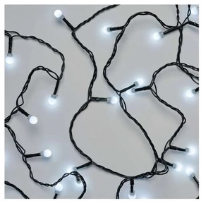 Vianočná reťaz LED 8 m, studená biela