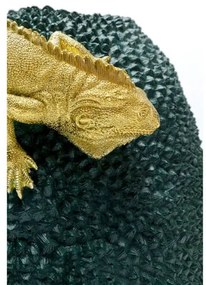 Chameleon Jack Fruit váza zelená/zlatá