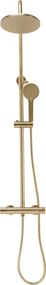 Rea Parot, sprchová súprava s termostatickou batériou, zlatá matná, REA-P2323