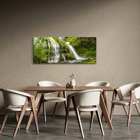 Obraz - Vodopád, Wind River Valley (120x50 cm)