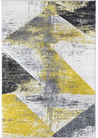 Koberce Breno Kusový koberec ALORA A1012 Yellow, žltá, viacfarebná,160 x 230 cm
