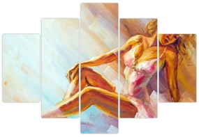 Obraz - Tanečnica (150x105 cm)
