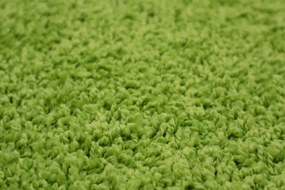 Vopi koberce Kusový koberec Color Shaggy zelený štvorec - 60x60 cm