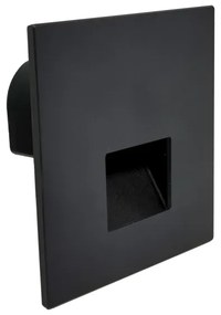 Brilagi - LED Schodiskové svietidlo JACK LED/3W/230V 3000/4000/6500K IP65 čierna