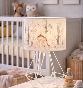 Detská stolná lampa KIDS ROOM 1xE27/60W/230V pr. 18 cm zvieratká