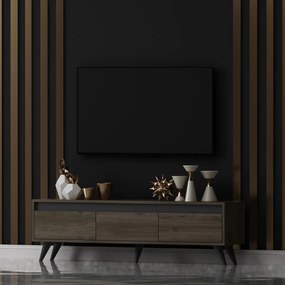 TV stolík Century z orechového dreva