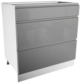 Skrinka do kuchyne Gardena D80S3 grey