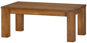 Konferenčný stolík Velvet II 41 120 cm z masívu dub rustikálny