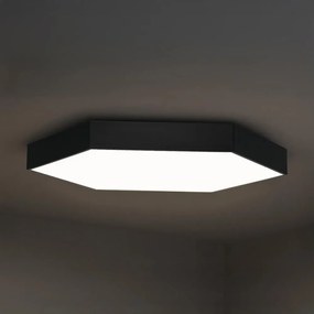 LED stropné svietidlo LED/135W/230V 3000/4000/6500K pr. 80 cm čierne