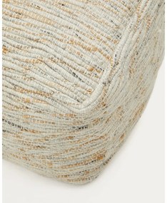 Béžový vlnený taburet Selise – Kave Home