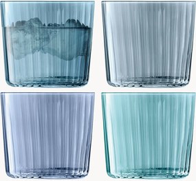 Ručne maľované poháre Gems, 4 ks