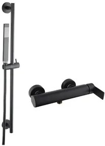 Sprchová batéria SAT B-Way so sprchovacím setom 150 mm čierna SATBSBW268SET, 1 ks