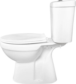 Novoterm WC kombi NV-Clear SO so spodným odpadom a WC sedadlom