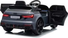 Detské elektrické autíčko Audi RS6 Avant GT sivá