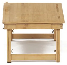 Autronic BONTEC Odkladací stolík 55x35x31cm, bambus, bambus, DR-B069 NAT Farba: Prírodné
