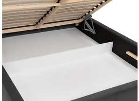 Manželská posteľ Eshora, Dostupné poťahy: Kronos 09, Rozmer postele: 140x200