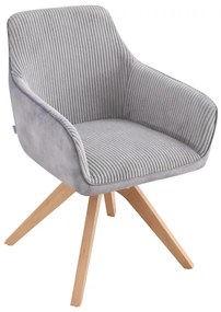 Jedálenská stolička PESA sivá 708787