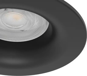 Eglo 902274-SADA 3xLED Kúpeľňové podhľadové svietidlo SALABATE LED/4,9W/230V pr.8,8cm IP65 čierna