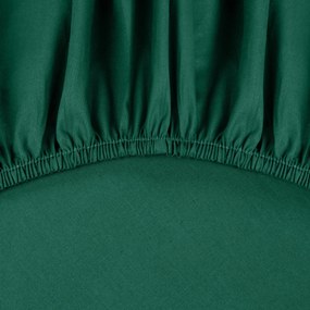 RENFORCÉ PRESTIERADLO BASIC 160X200 CM TMAVOZELENÉ