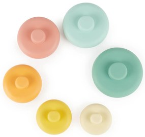 Bieco - Silikónová stohovacia veža - Tropical Vibe