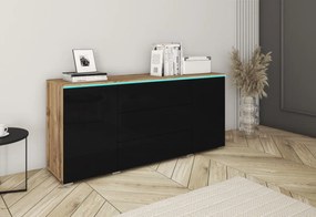 Komoda AMALIE - dub wotan / áno