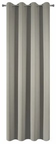 Kapučínový zatemňovací záves na krúžkoch PARISA 135x250 cm