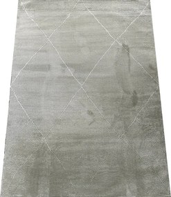 Koberec Zurich 1903 GREEN – zelený vzorovaný obdĺžnik Rozmer: 60x100 cm