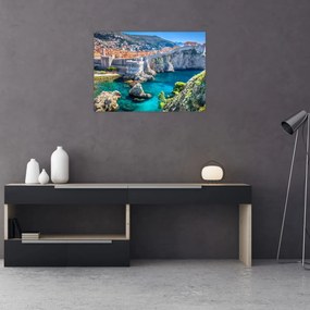 Sklenený obraz - Dubrovník (70x50 cm)