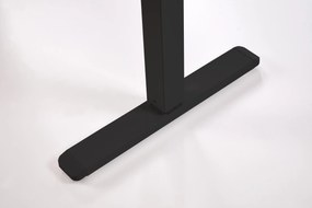 Výškovo nastaviteľný stôl B54 120 cm dub artisan/čierny