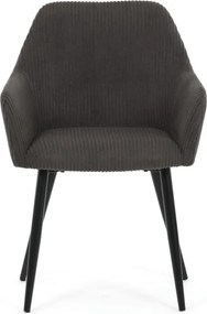Jedálenská stolička sivá DCH-V4009 GREY6