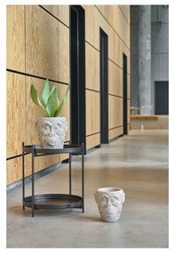 Cementový kvetináč Villa Collection Calbe, výška 22,5 cm