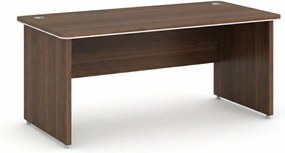 Kancelársky písací stôl ARRISTO LUX, 180x90 cm, orech