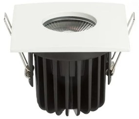 RENDL zápustné svietidlo WATERBOY SQ matná biela 230V LED 10W 40° IP65 3000K R11728