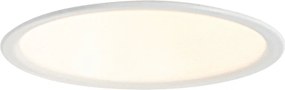 Inteligentné zapustené bodové svietidlo biele IP44 vr. Wifi GU10 50mm - Dept