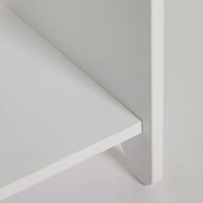 Biela detská knižnica Kave Home Nunila, 78 x 38 cm