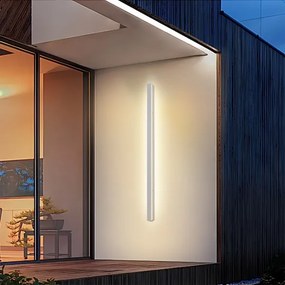 BRILAGI - LED vonkajšie nástenné svietidlo LINEAR LED/32W/230V 3000K IP65 140 cm biela CRI 90